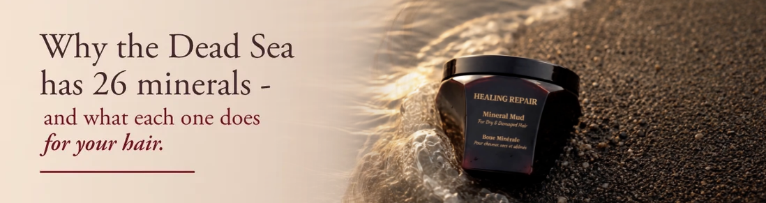 Dead Sea minerals used in Saphira hair care