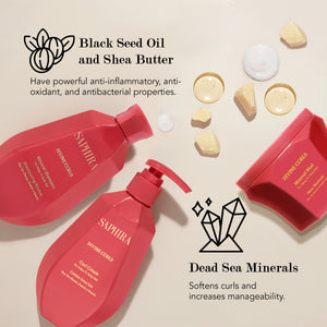 Divine Curls Kit (shampoo,Mud,Curl Cream) Bundle