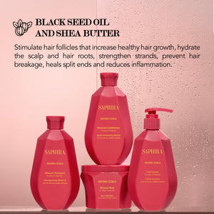 Divine Curls Kit (shampoo,Mud,Curl Cream) Bundle