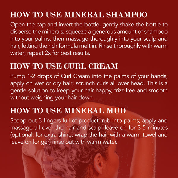 Divine Curls Kit (shampoo,Mud,Curl Cream) Bundle