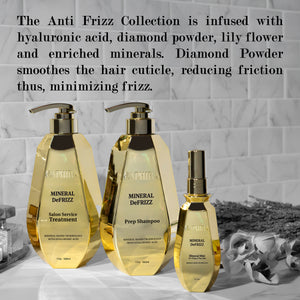 Mineral DeFrizz kit (shampoo,Mud,Mineral Mist) bundle
