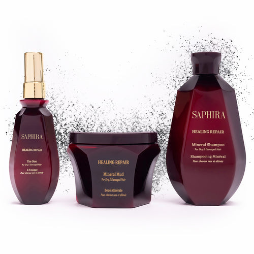Healing Repair Kit (shampoo,Mud,The one) Bundle