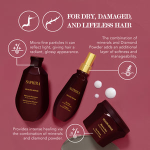 Healing Repair Kit (shampoo,Mud,The one) Bundle