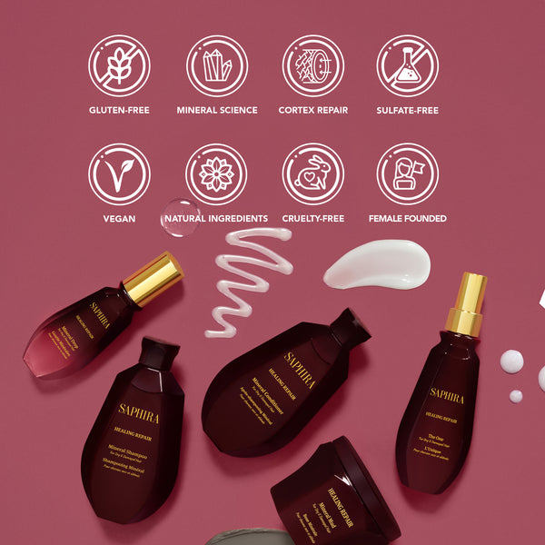 Healing Repair Kit (shampoo,Mud,The one) Bundle