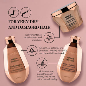 Mineral Moisture kit (shampoo,Condtioner,Hair Mask) bundle
