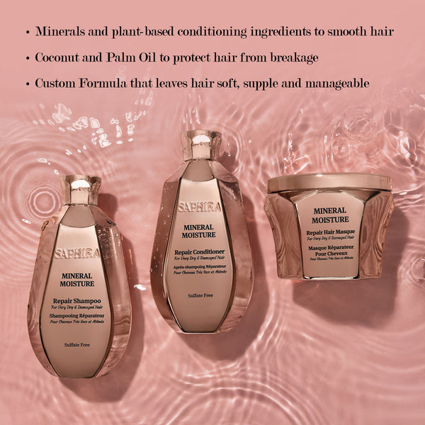 Mineral Moisture kit (shampoo,Condtioner,Hair Mask)