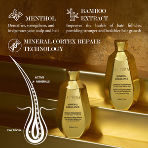 Mineral Rebalance kit (shampoo,Condtioner)