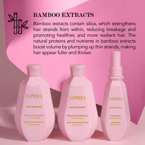 Volume Boost kit (Shampoo,Conditioner,Volumizer) bundle