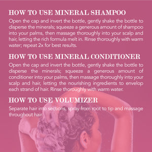 Volume Boost kit (Shampoo,Conditioner,Volumizer) bundle