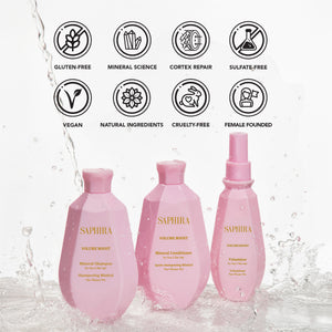 Volume Boost kit (Shampoo,Conditioner,Volumizer) bundle