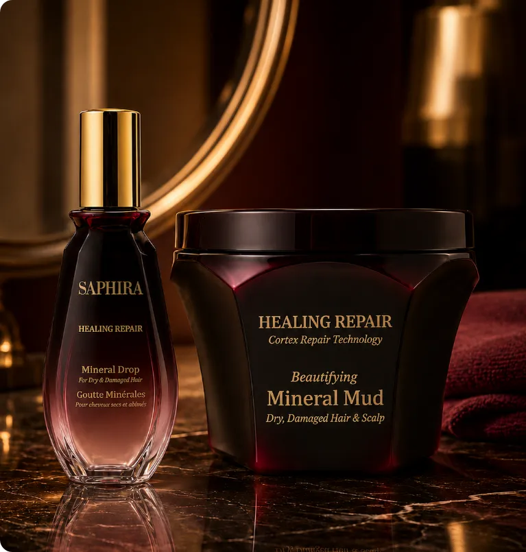 Saphira Healing Repair Mineral Mud and Mineral Drop