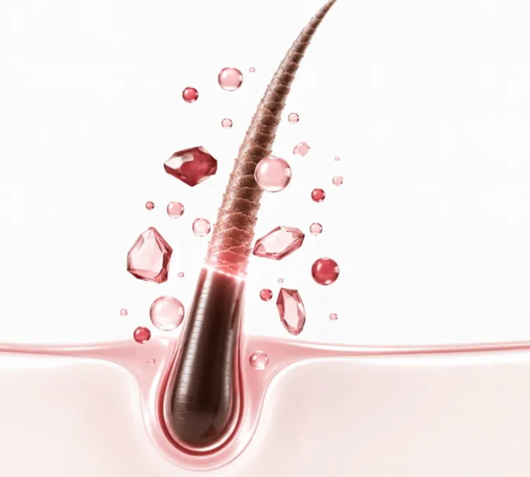 Most hair care works on the surface. Saphira works inside.