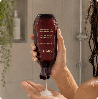 Healing Repair Mineral Conditioner in shower